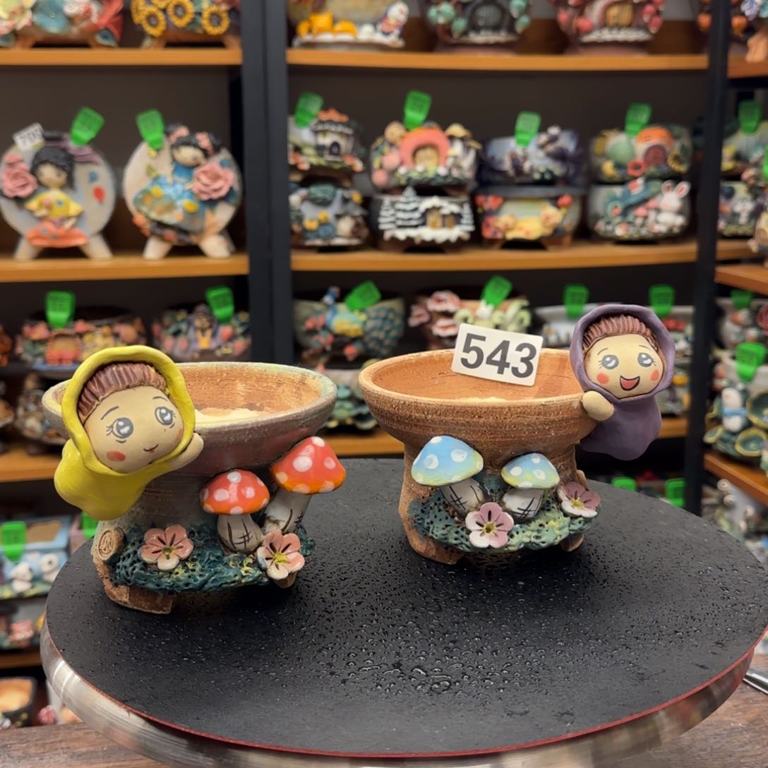 【闪购商品】陶瓷粗陶手捏