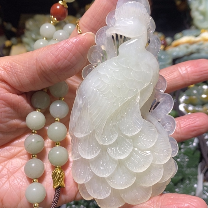 岫玉岫玉吊坠未镶嵌