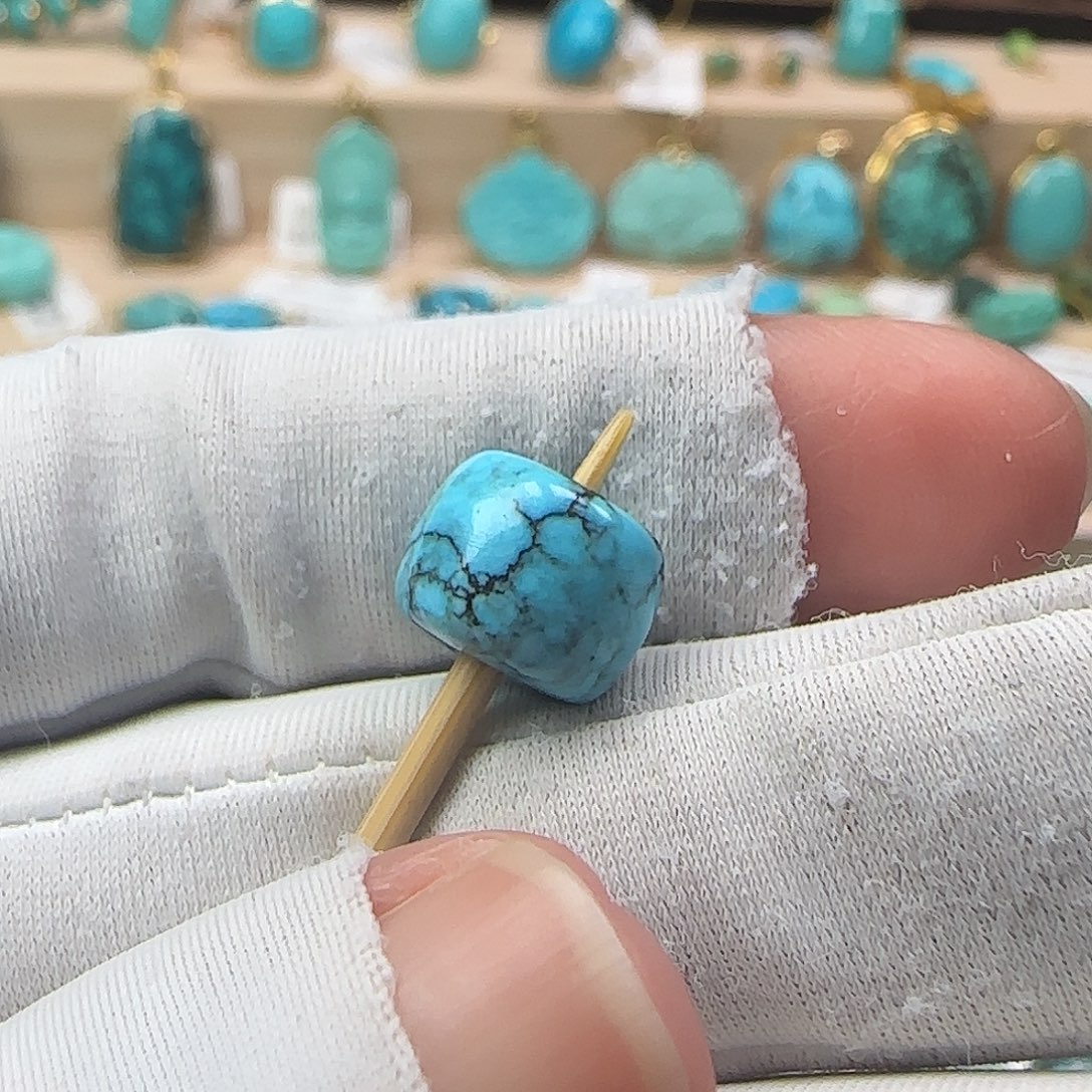 绿松石未镶嵌吊坠(不含链)