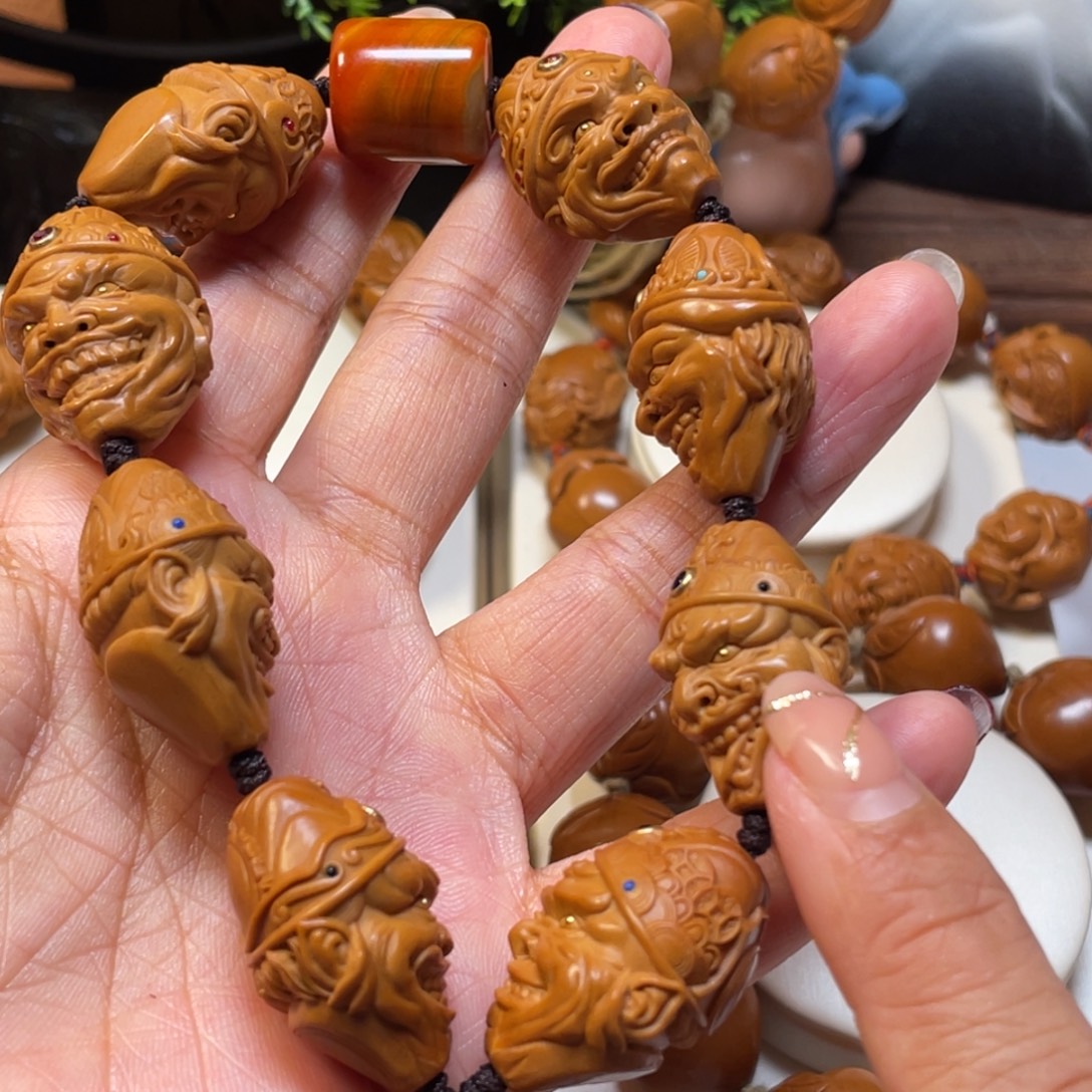 手串/手链橄榄核邪财神橄榄核手串