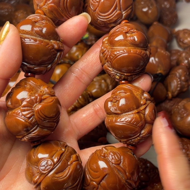 北***冥橄榄核吊坠橄榄核手持