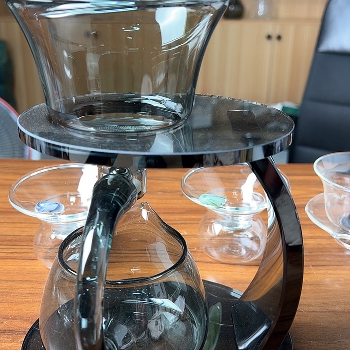 懒人泡茶器烟灰色