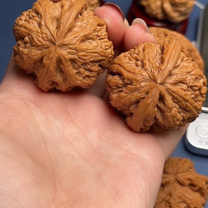 文玩核桃把件粗筋43