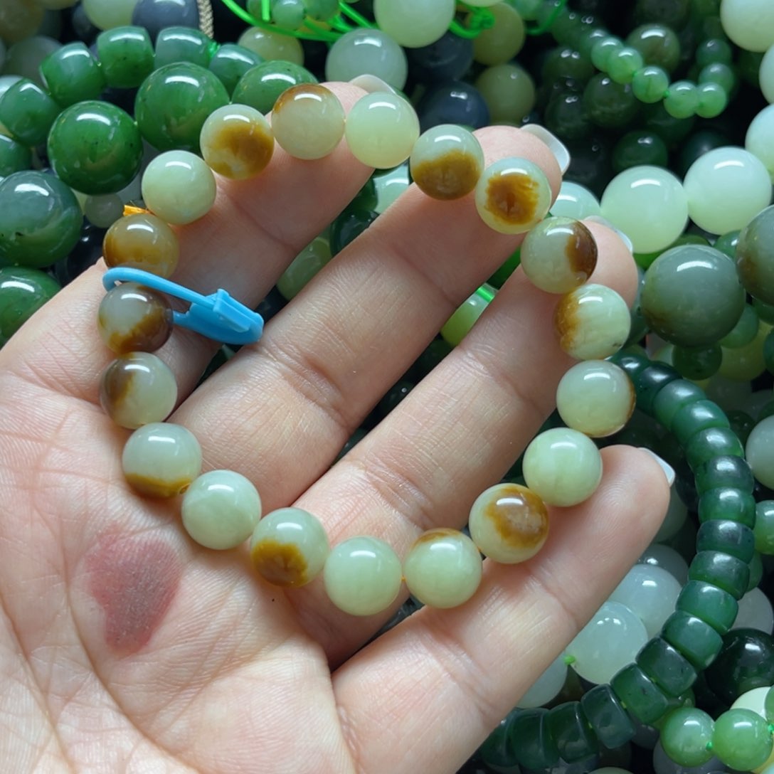 和田玉手链未镶嵌