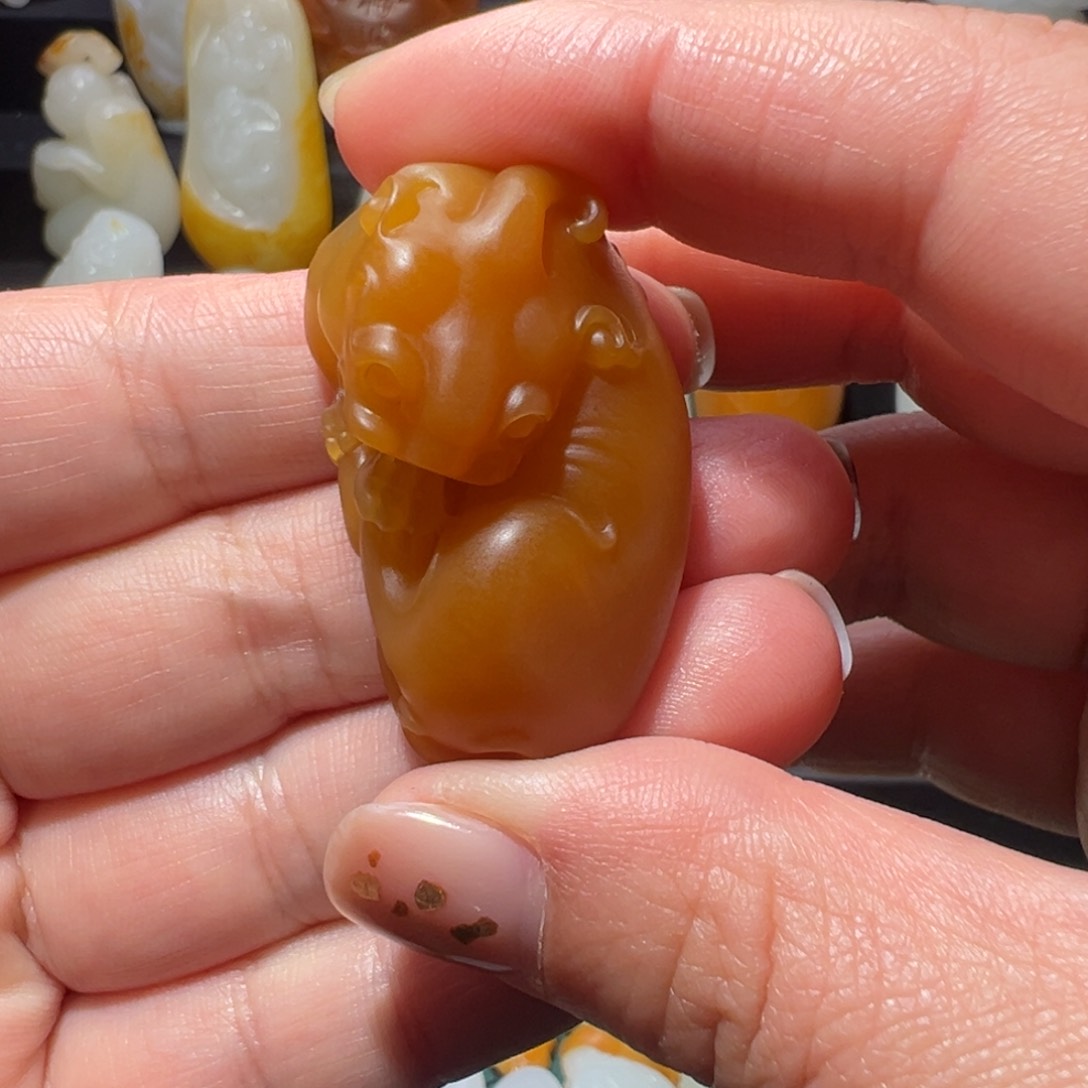 和田玉颈饰未镶嵌赵*森