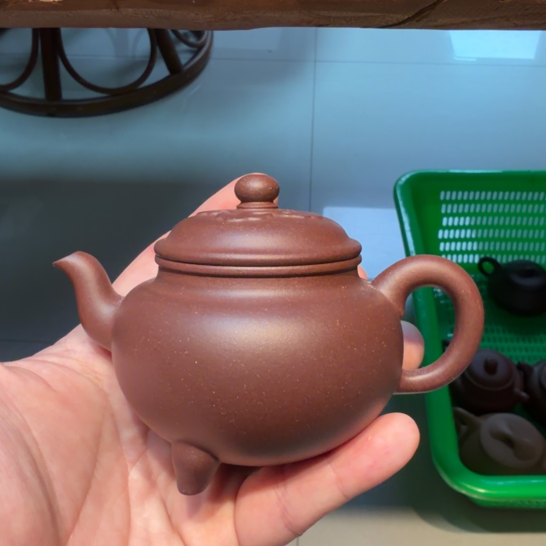 紫砂茶杯微瑕的壶