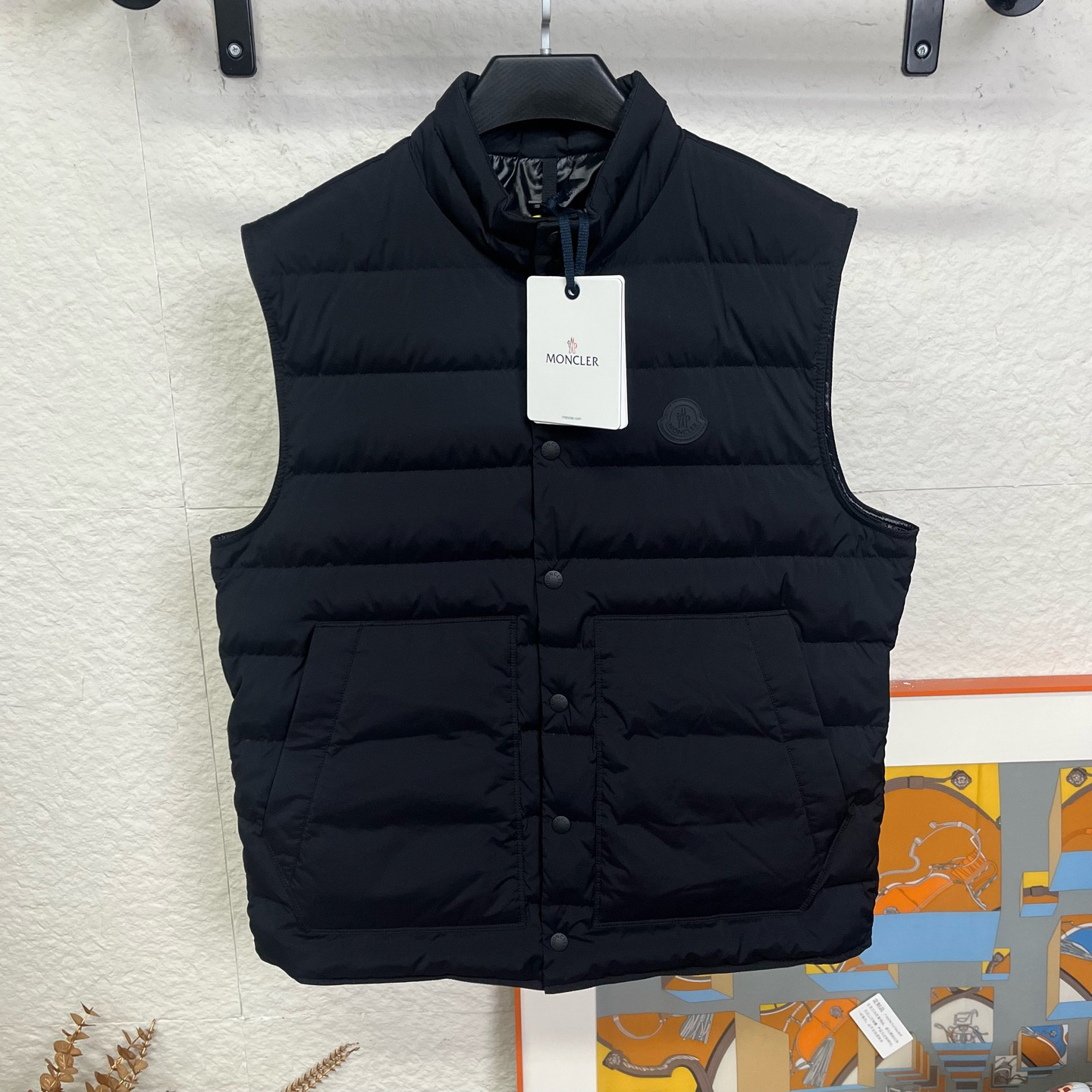 未使用 MONCLER 黑标羽绒马甲/4码/251154