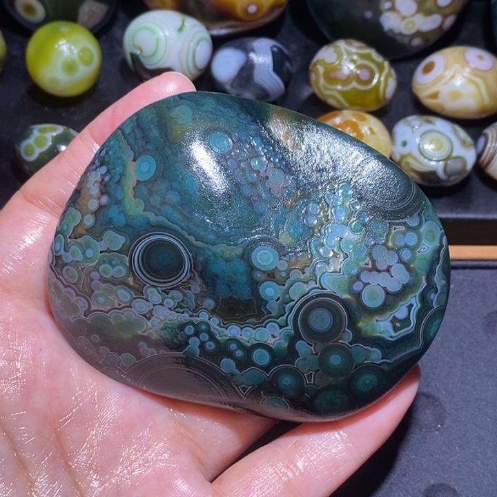 未镶嵌玛瑙/玉髓珠宝半成品20