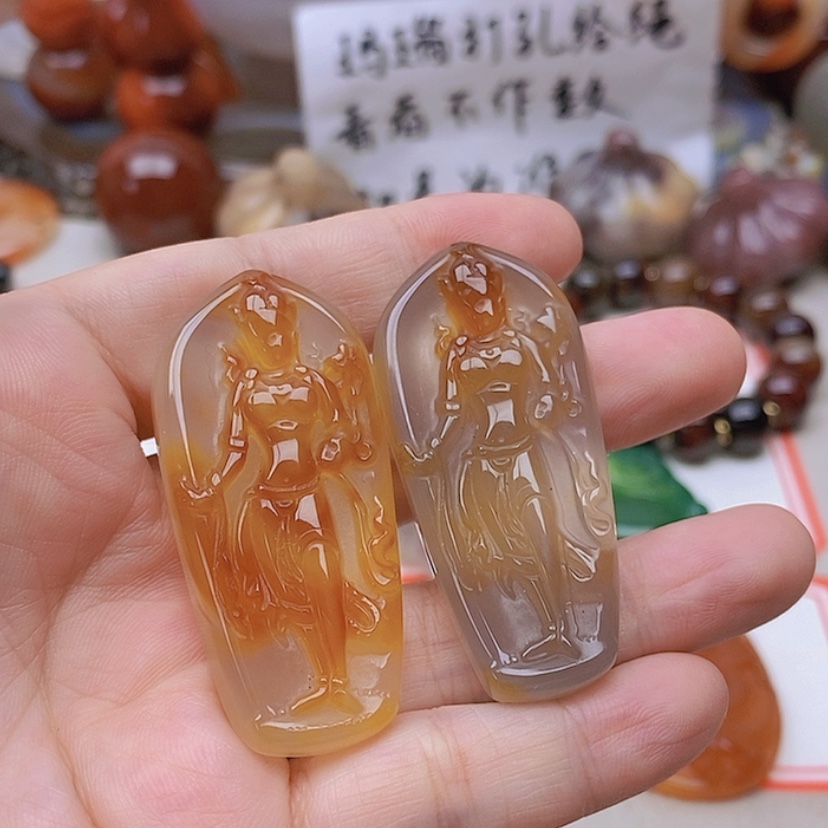 【闪购商品】未镶嵌玛瑙/玉髓珠宝半成品二*