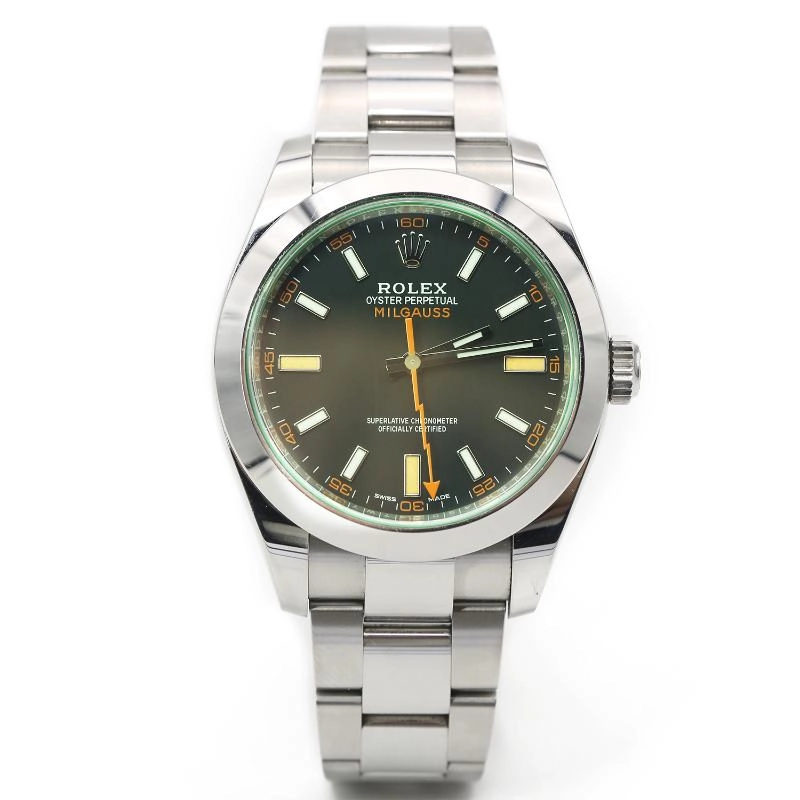 99新 Rolex/劳力士 全套/格磁型/116400/40表径/绿玻璃/男士