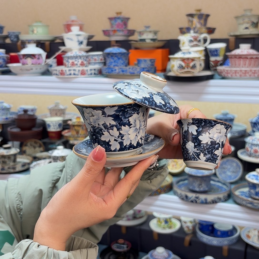 盖碗里的水煮开后放