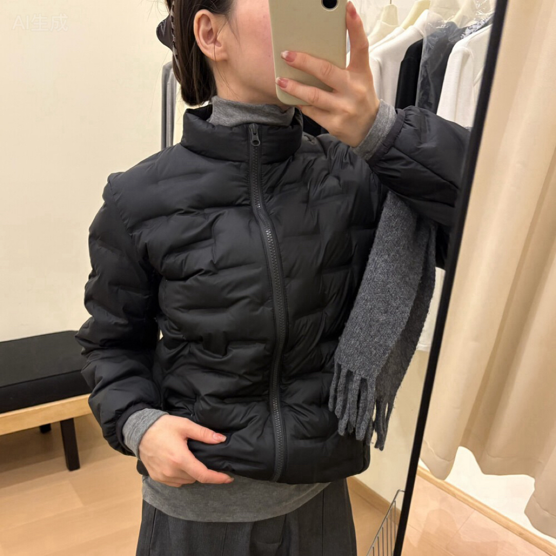 轻！暖！小暖炉轻外套 立领叠穿不显臃肿