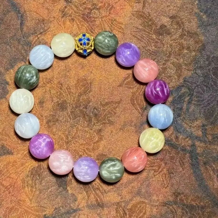 C876 精美手串 高端彩色手串 挂件 -（无礼盒）O