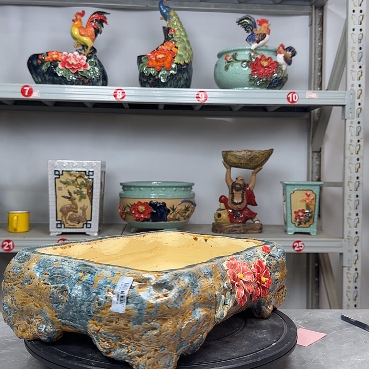 七***哥精品石湾盆精工作