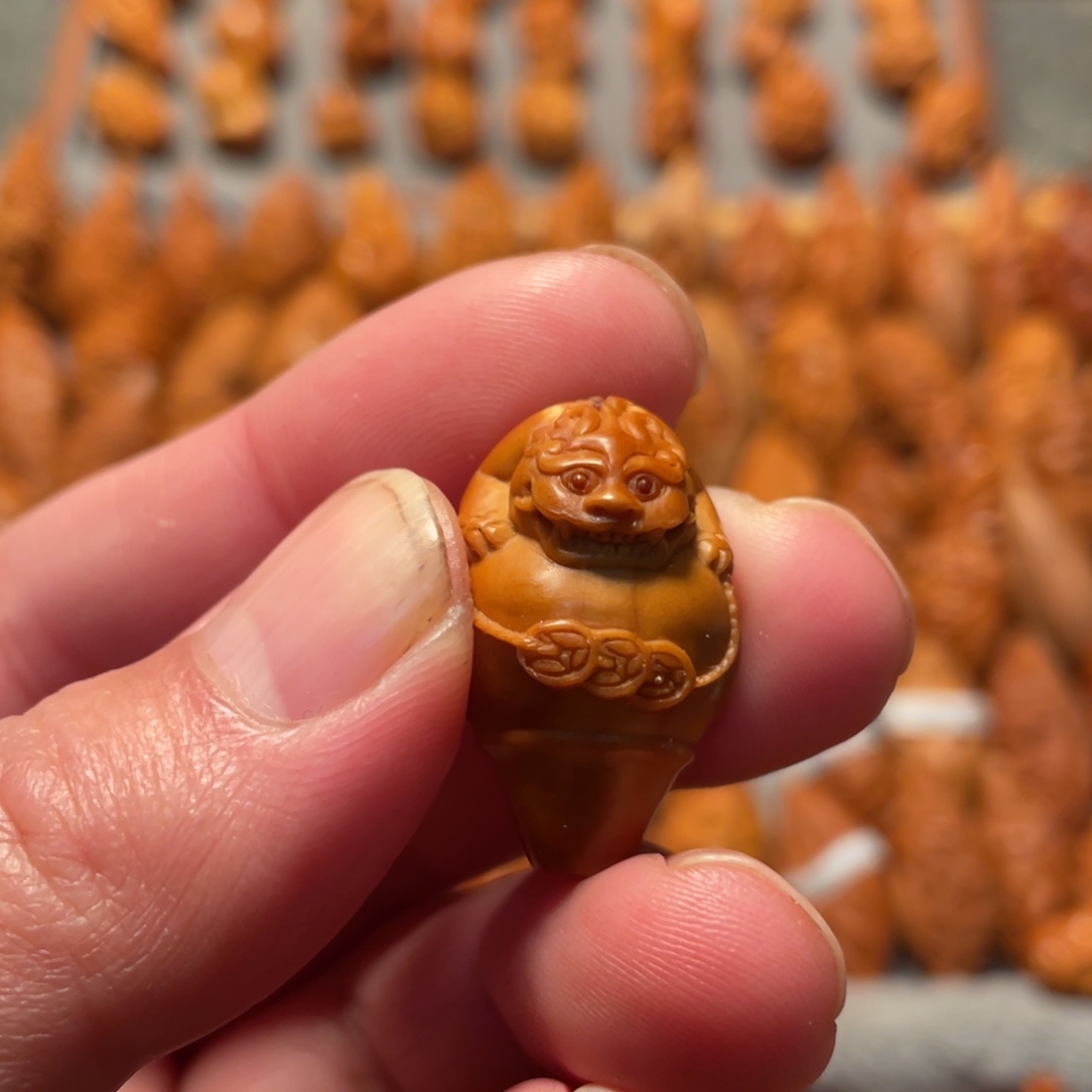 橄榄核手串/手链吞金兽三通