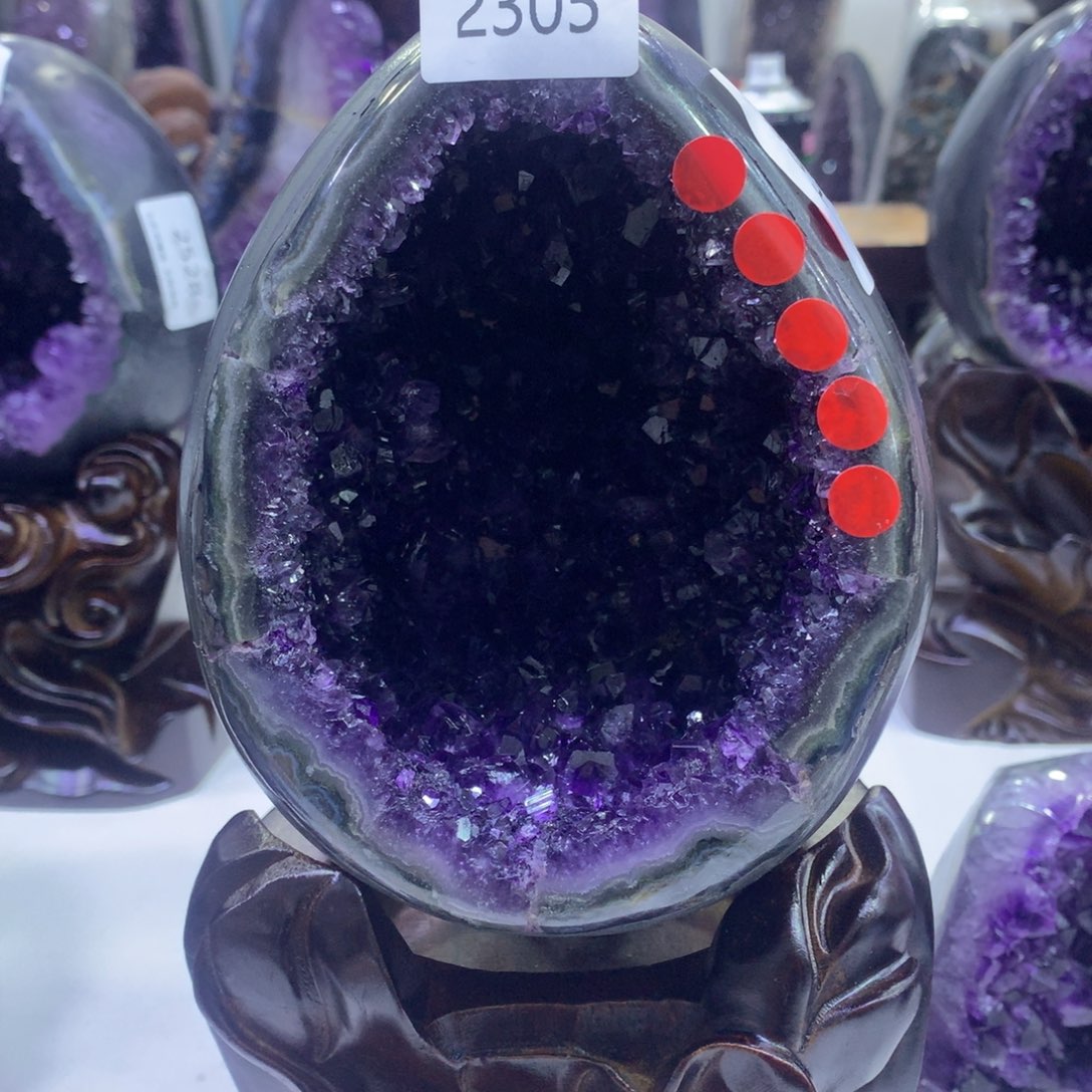 水晶紫水晶未镶嵌2305