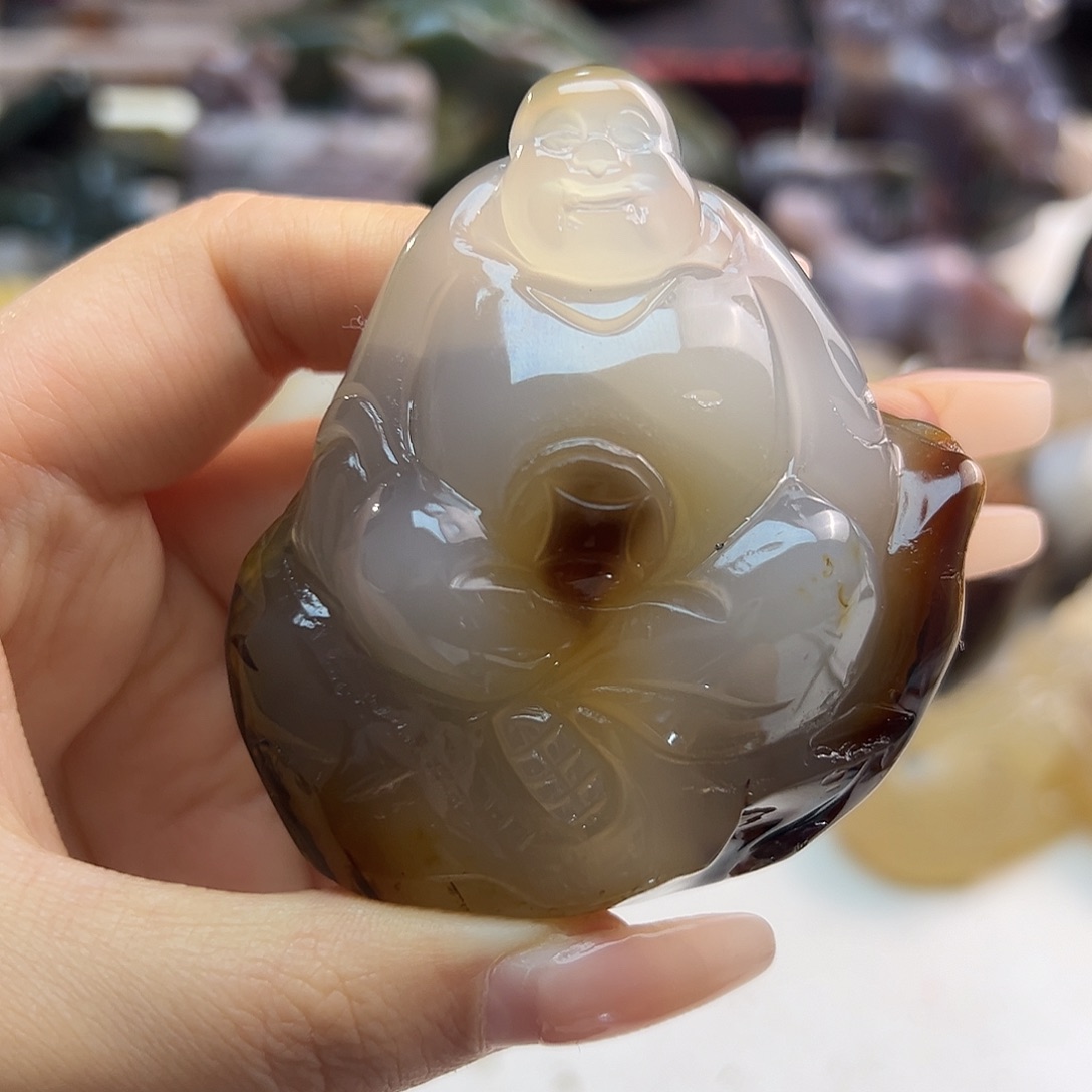 玛瑙/玉髓合金颈饰