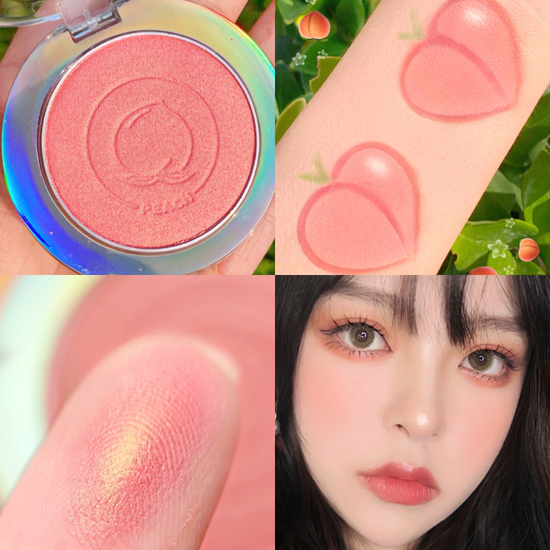 卡姿兰腮红炫亮胭脂哑光单色初学者裸妆可爱粉色显白细腻防水持久