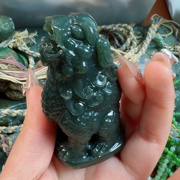 和田玉把件未镶嵌