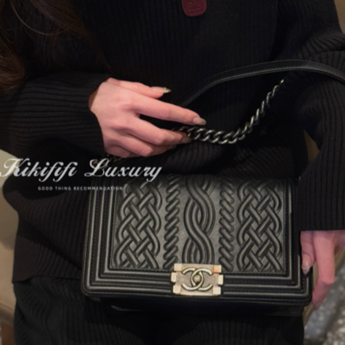 95新 Chanel/香奈儿 10806804/KIKIFIFI/leboy 中号