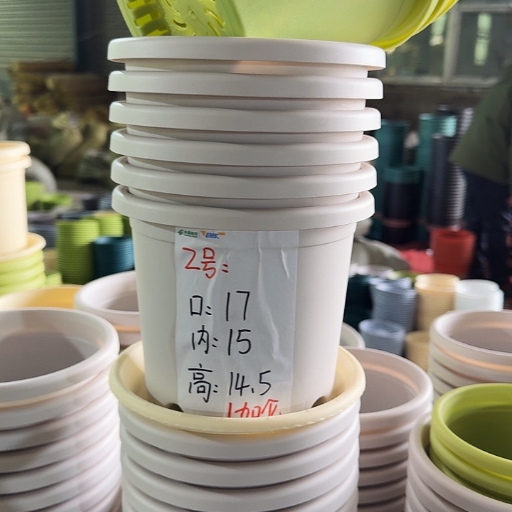 四季2#口径17无托果绿6个