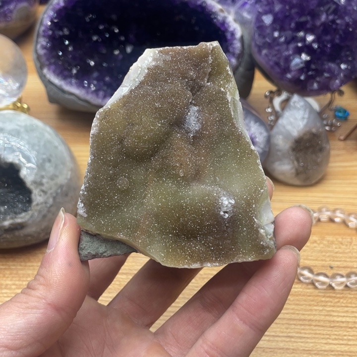 紫晶水晶软糖未镶嵌