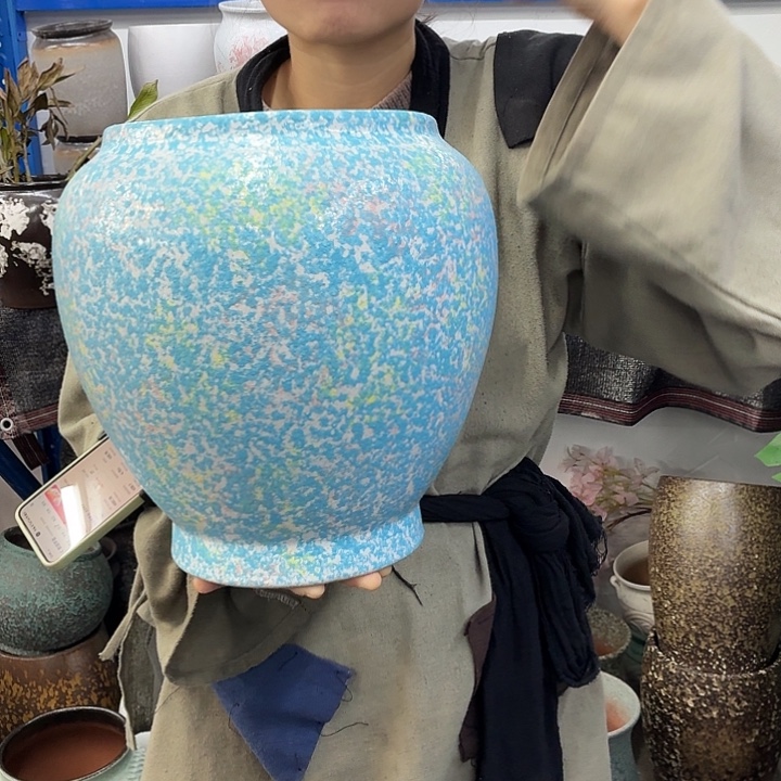 20×30 -粗陶花盆有孔-买买买