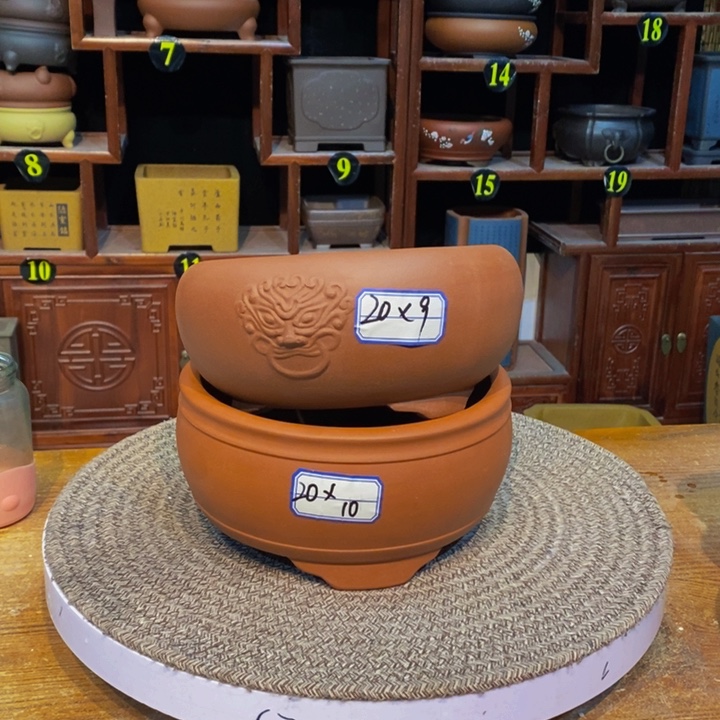 紫砂花盆紫砂艺术