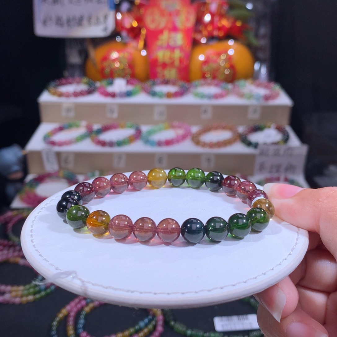 碧玺手链未镶嵌碧玺