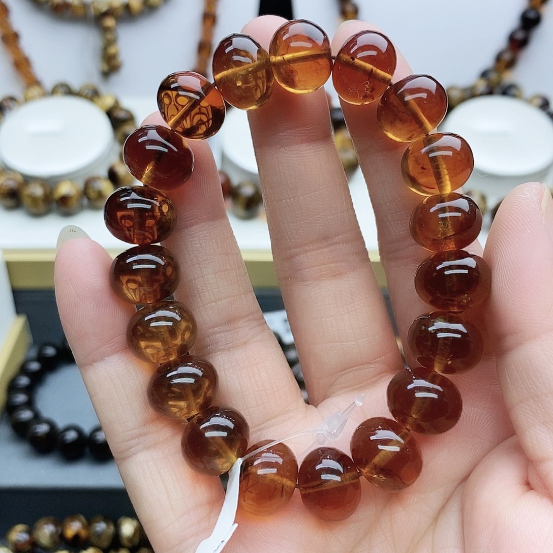 琥珀手链未镶嵌琥珀12