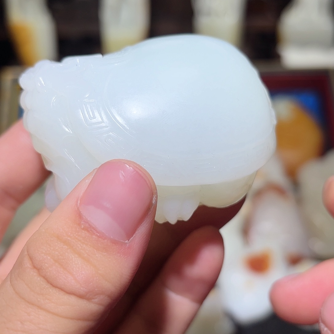 和田玉挂件未镶嵌跟****0