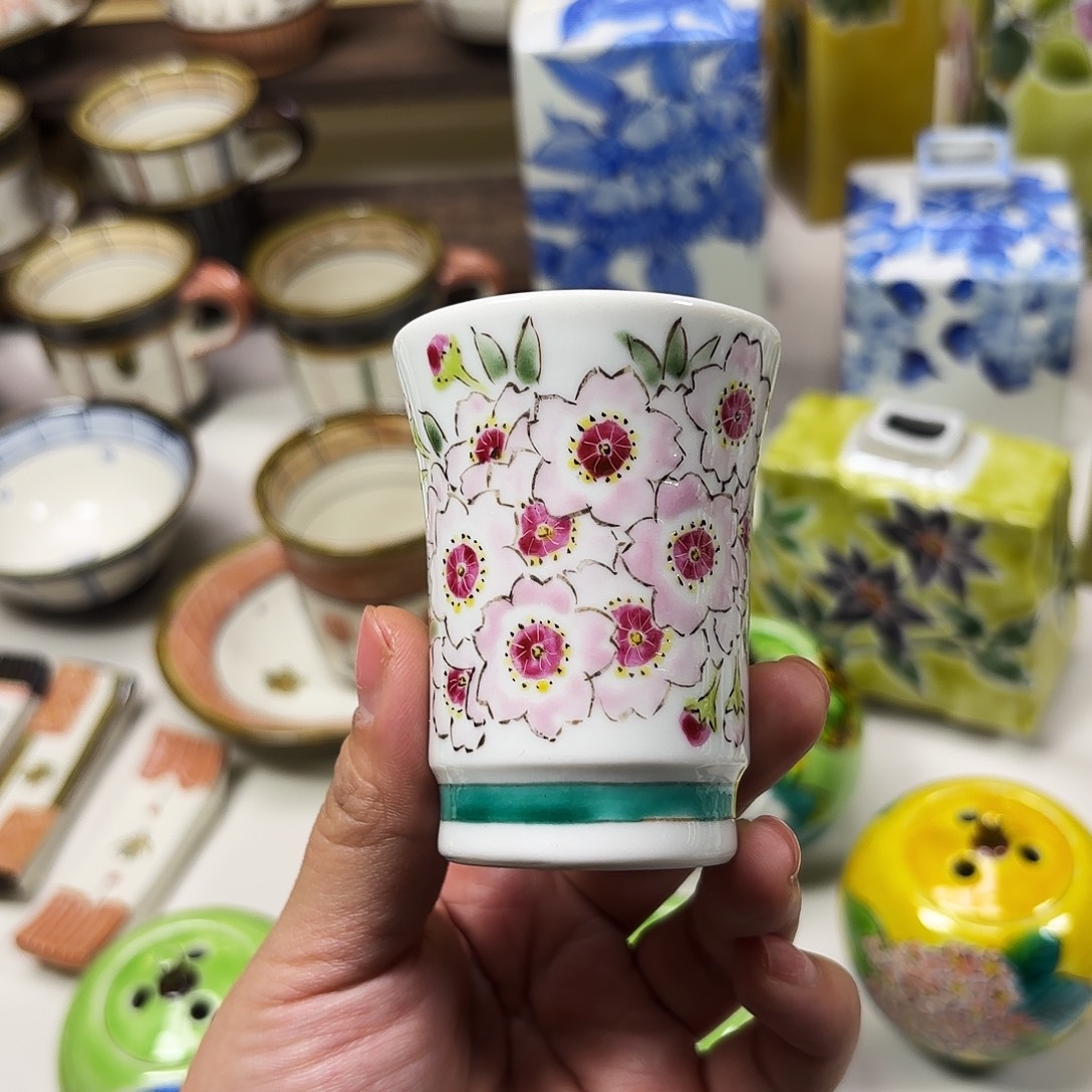 瓷川田稔 孤品 本手闻香杯 