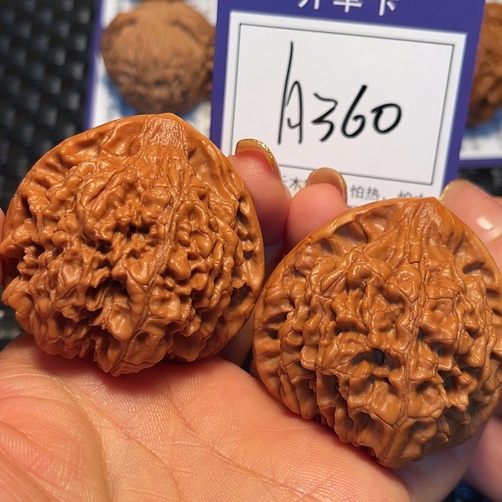 把件桃核48官帽A360