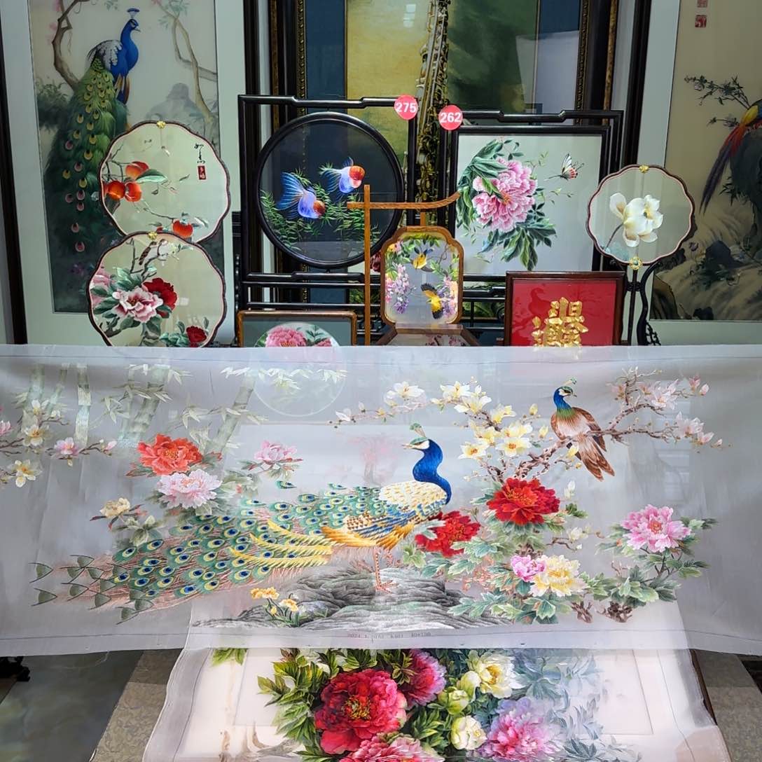 刺绣刺绣工艺精湛