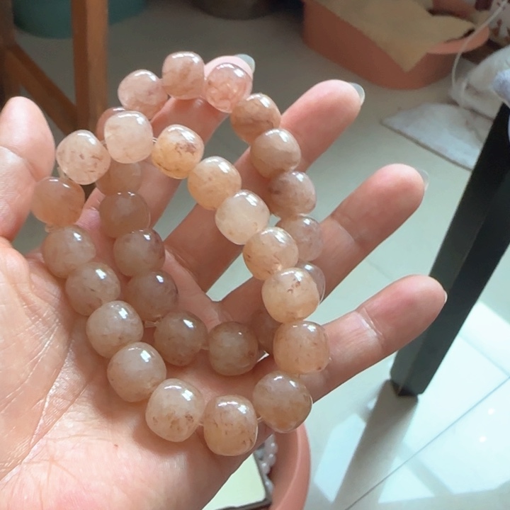 石英质玉手镯未镶嵌柚*