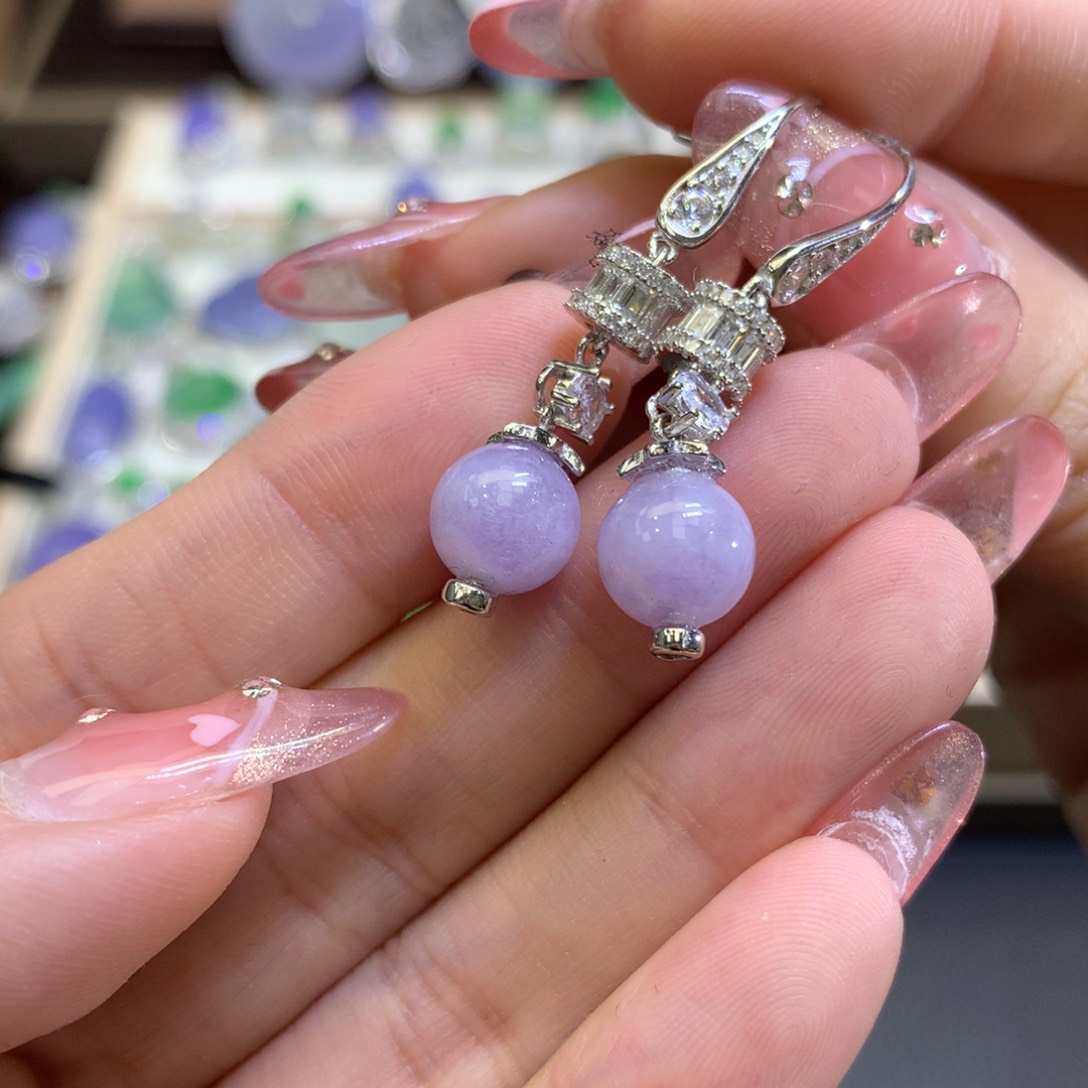 翡翠颈饰银S925镶嵌翡翠