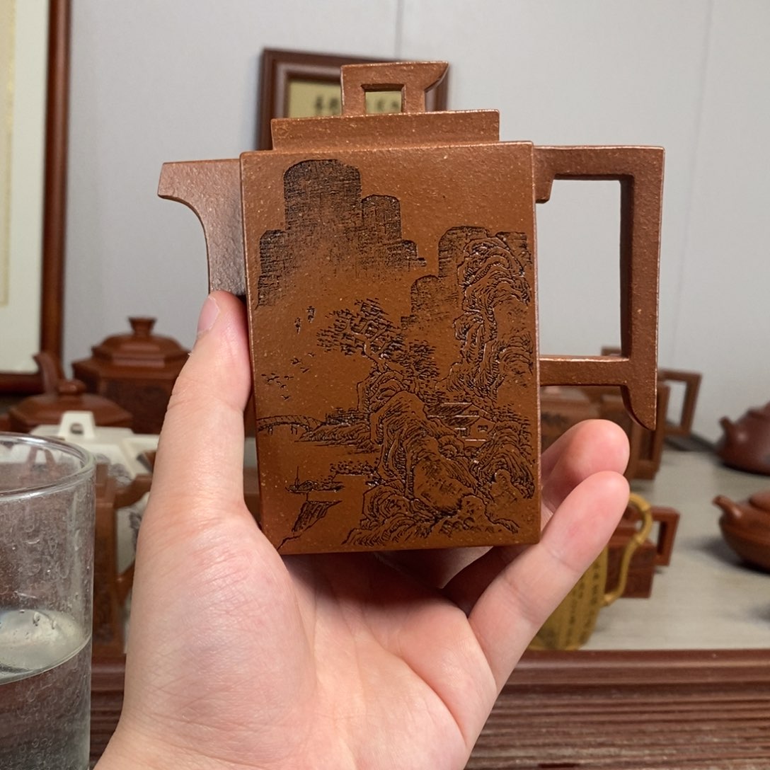 茶壶紫砂原矿泥料传统工艺制作