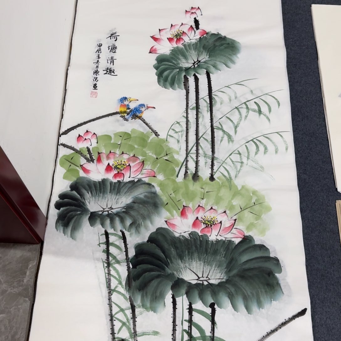 国画晓彤美术馆直播间