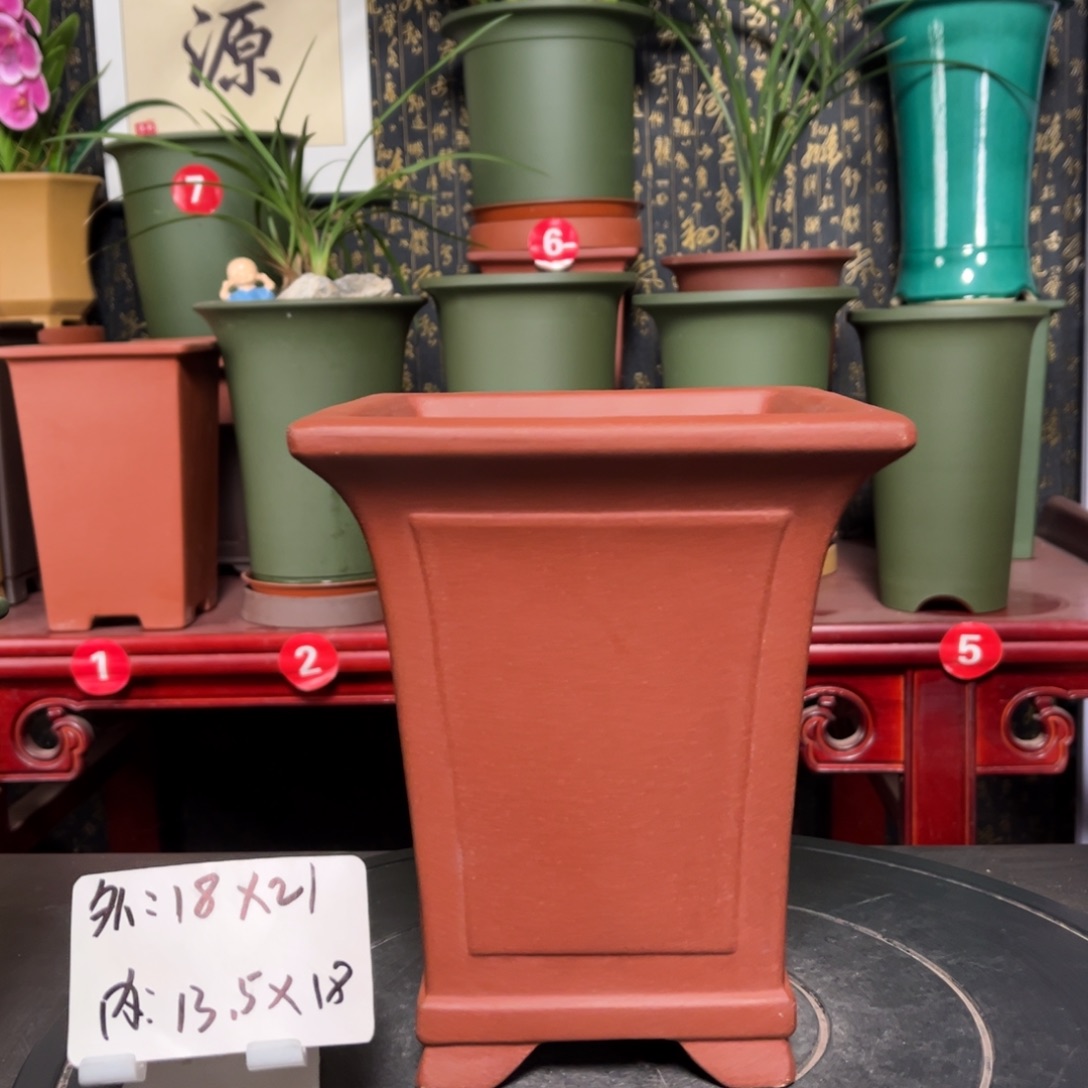 紫砂花盆紫砂花盆