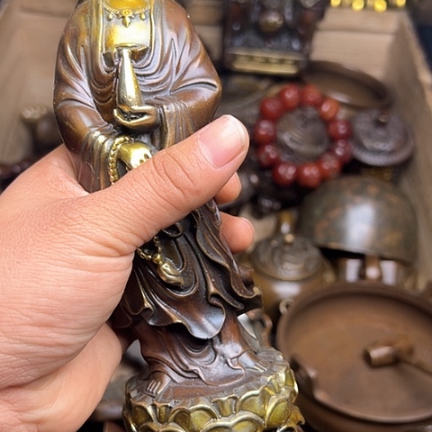 铜制文玩把玩物件