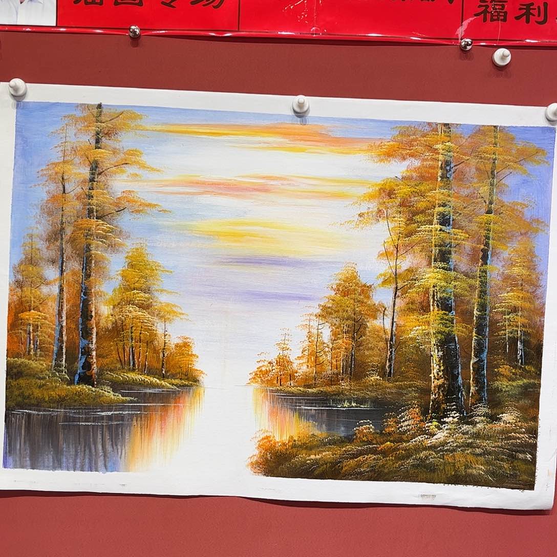 油画刘文桂油画作品