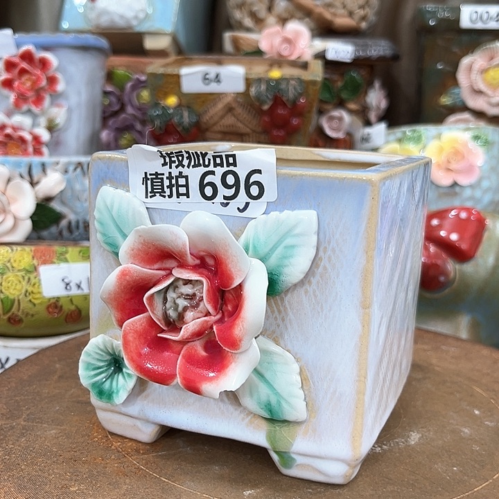 红陶粗陶多肉花盆