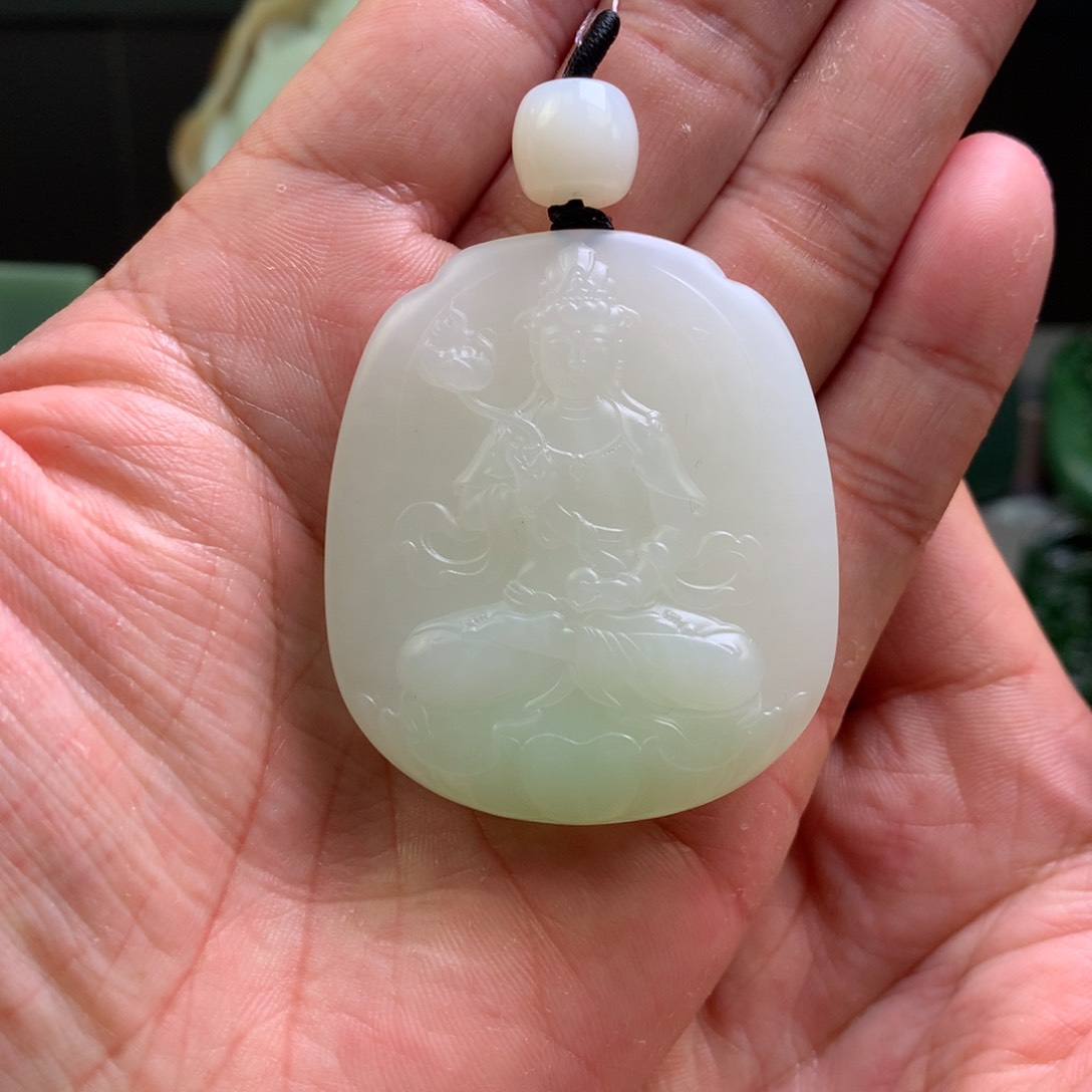 和田玉和田玉吊坠未镶嵌未镶嵌