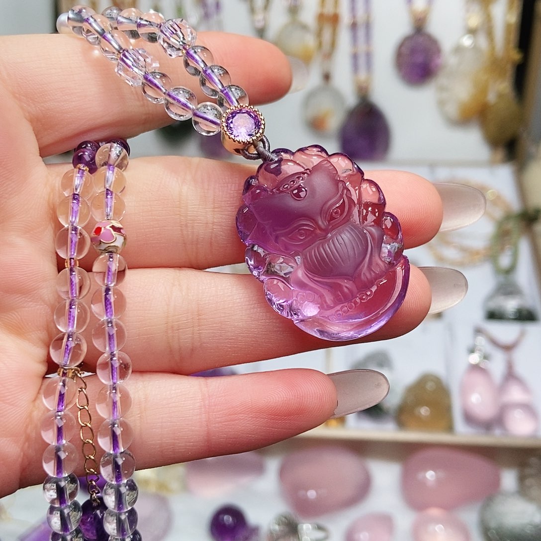 水晶吊坠(赠链)未镶嵌