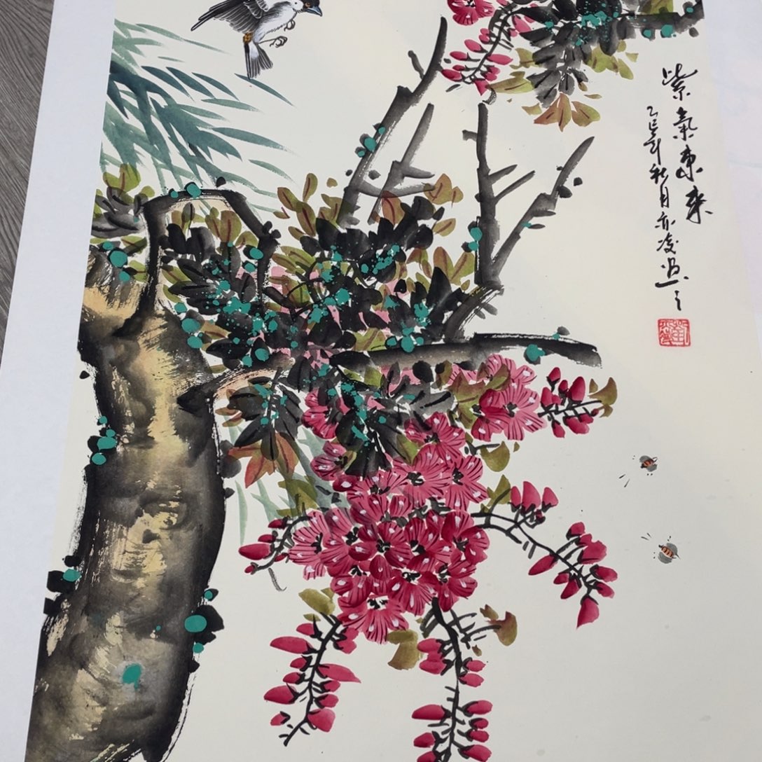 国画刘亦凌老师作品欣赏