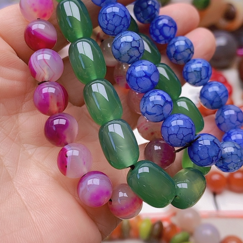 【闪购商品】未镶嵌玛瑙/玉髓珠宝半成品傲**明