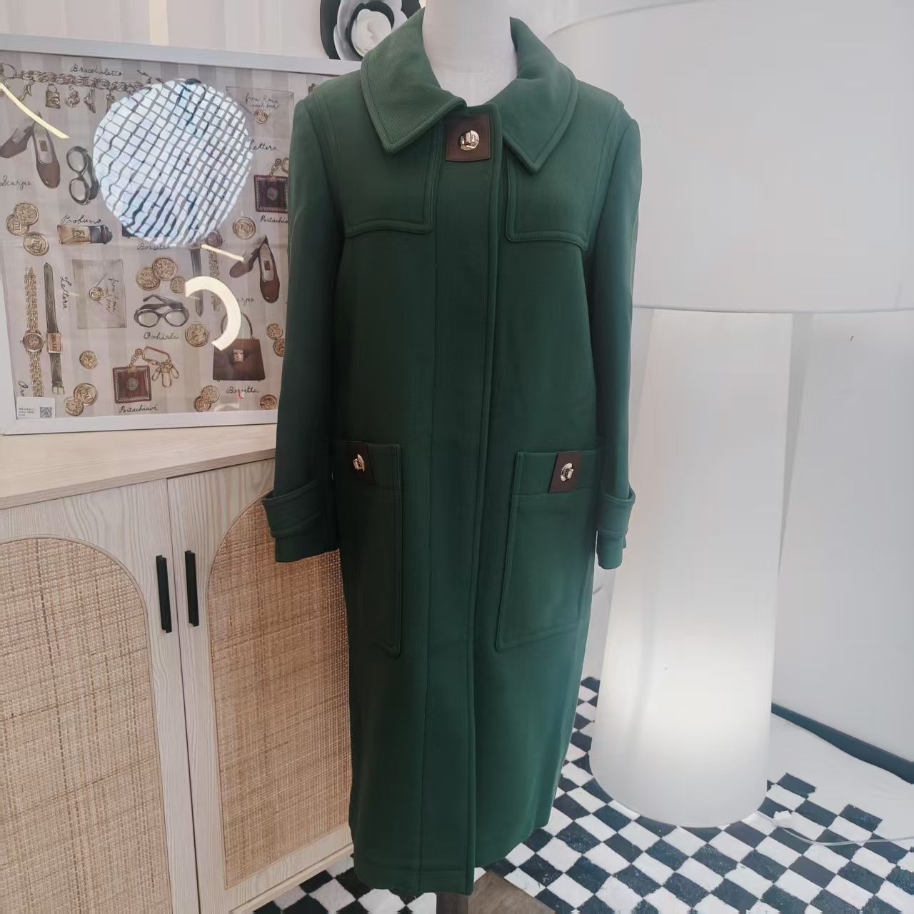 99新 BURBERRY/博柏利 海囤/巴宝莉 /UK8码【大衣】bm88204