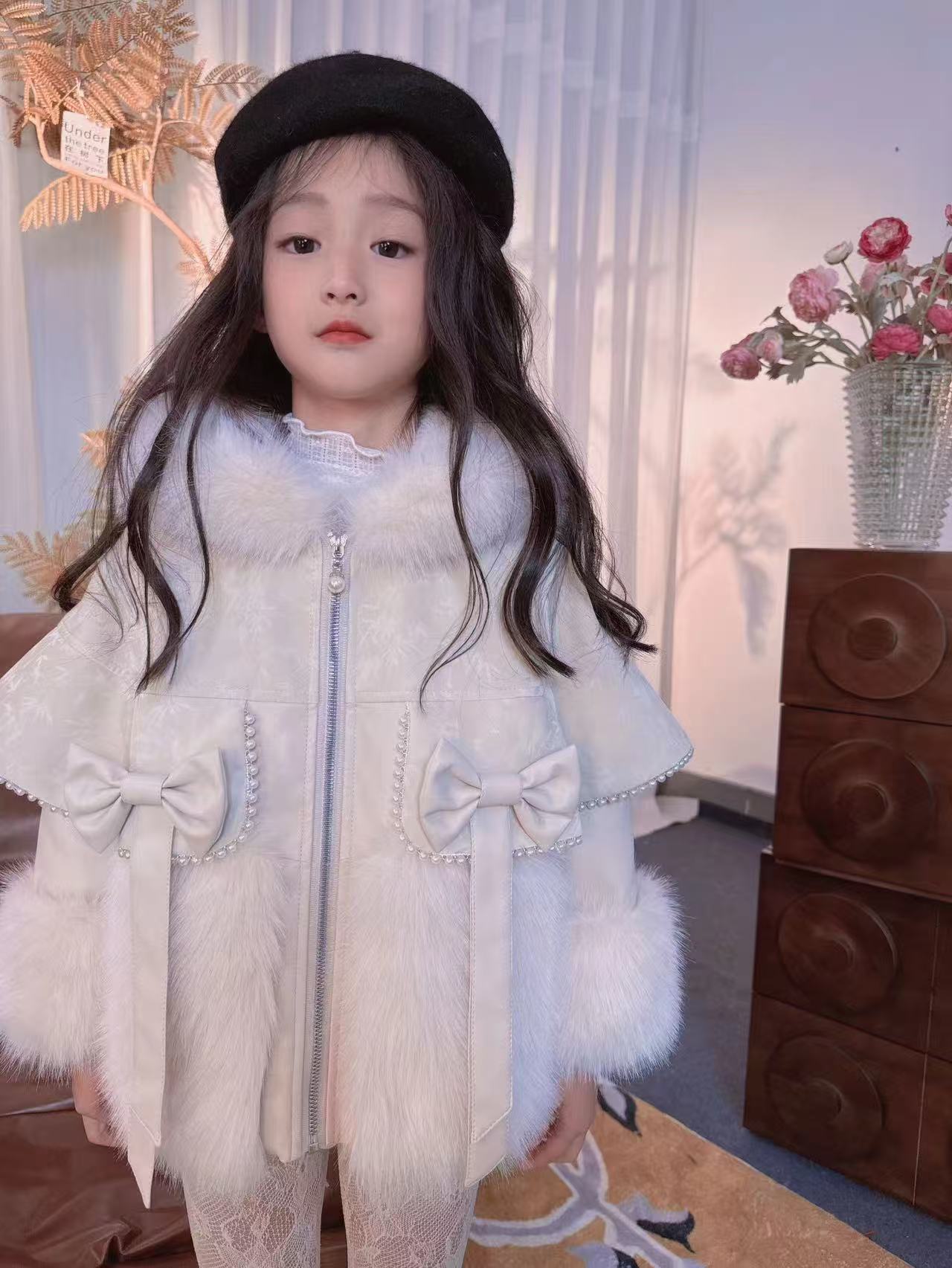 刘总专属【玲珑】2025新款冬款女童洋气时尚加厚外套