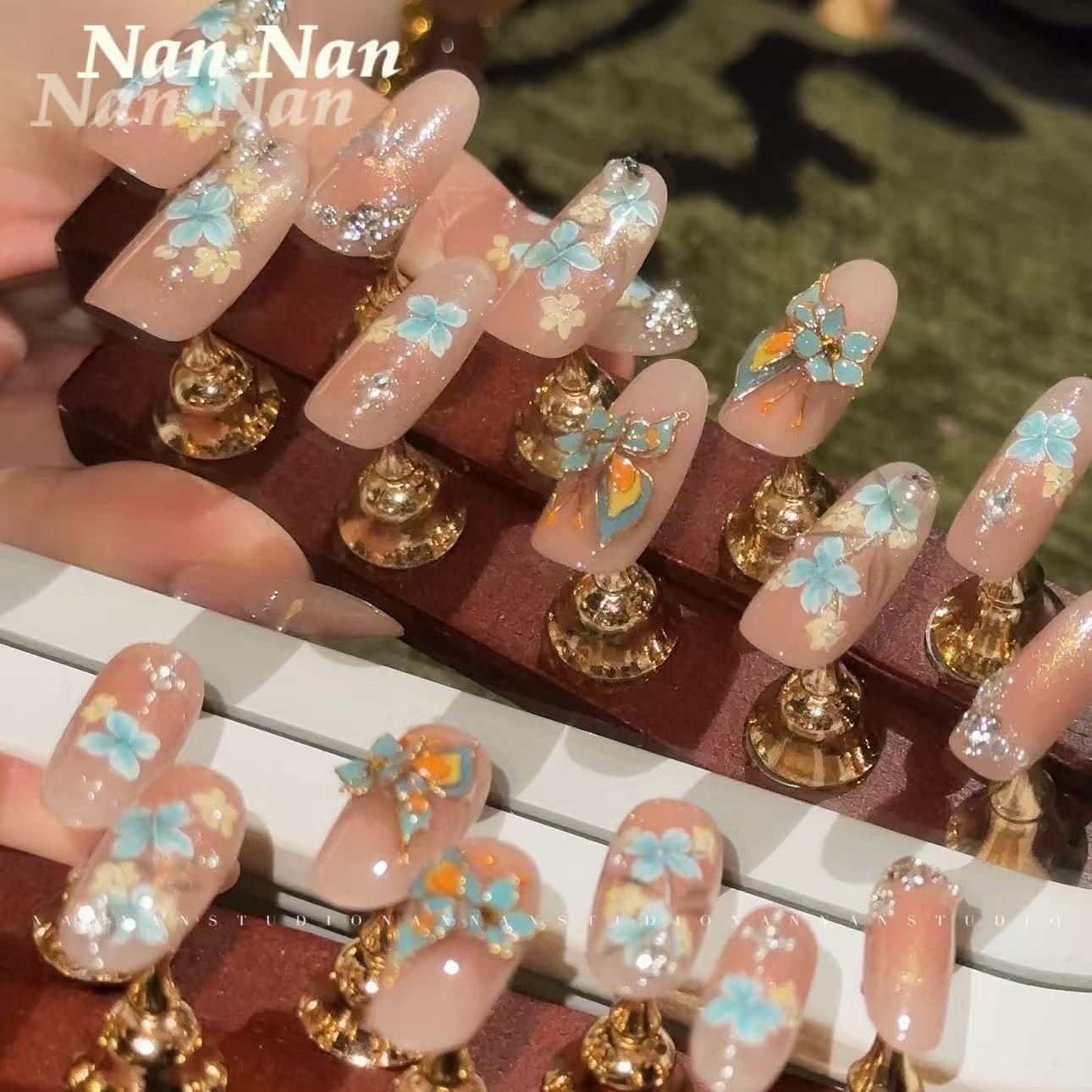 NANNAN[澜境]手工穿戴甲N034