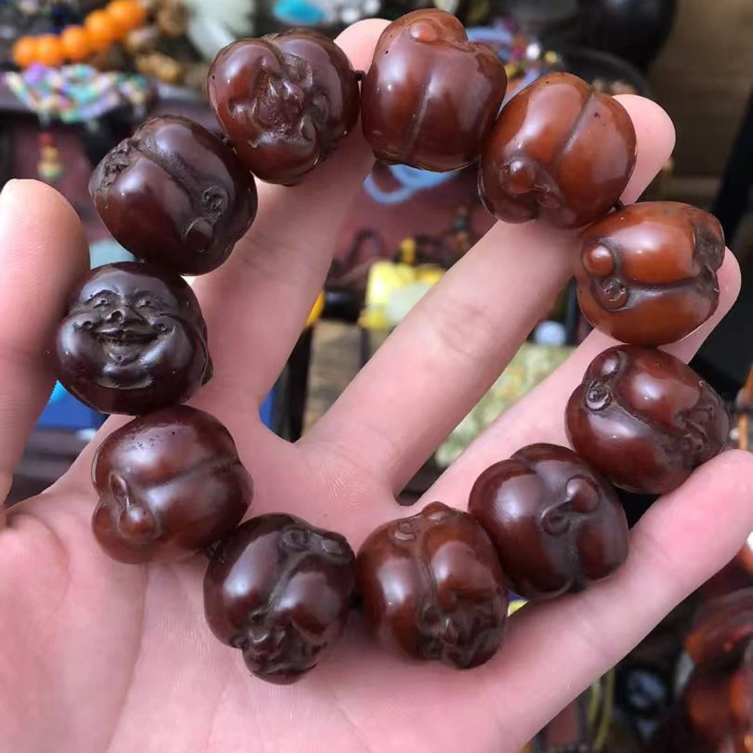 【闪购商品】笑佛蜜蜡手串